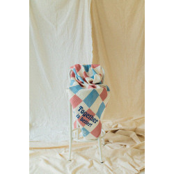 The Story Makers mięsisty otulacz z organicznego muślinu Together is better! 120 cm x 130 cm